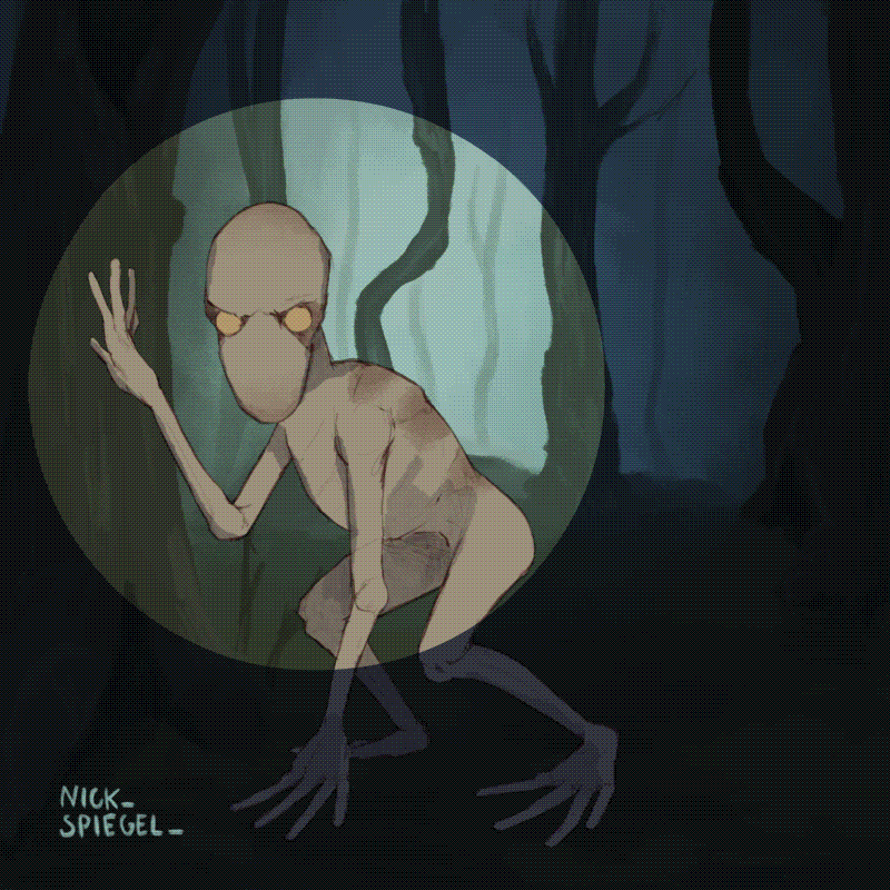 2025, Cryptid morphing gif, assignment