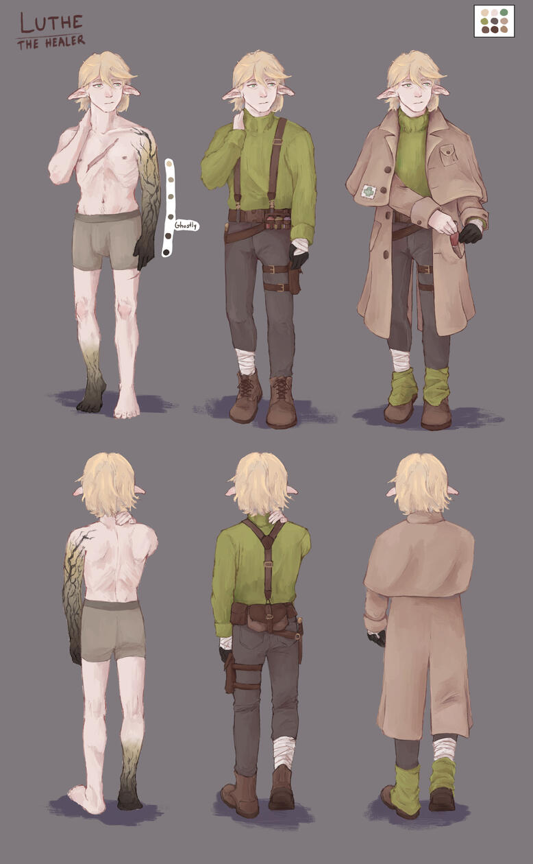 2026, Senior Thesis character design