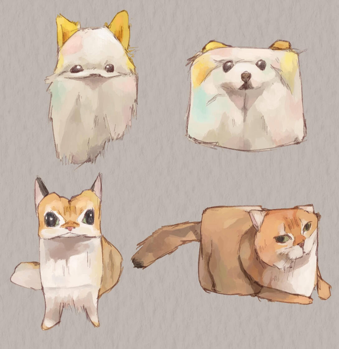 2025, study of screenshots from a silly dog video