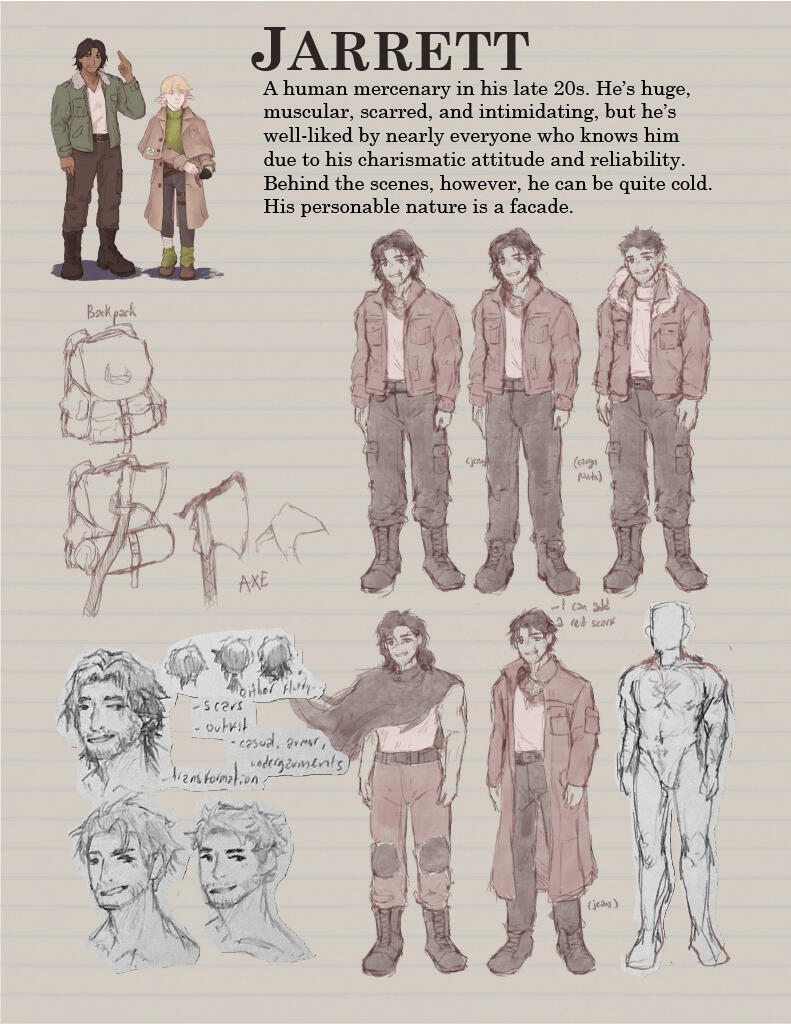 Character design process