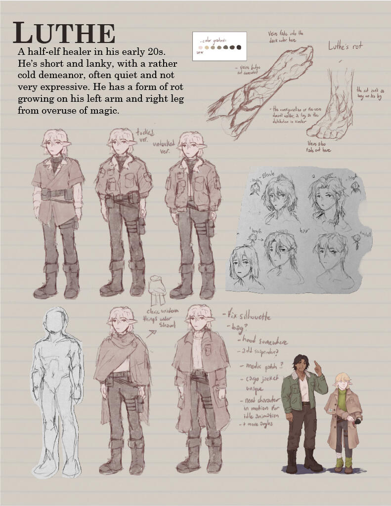 Character design process
