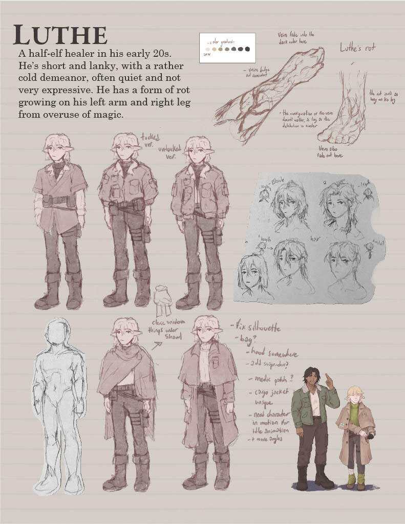 Character design process