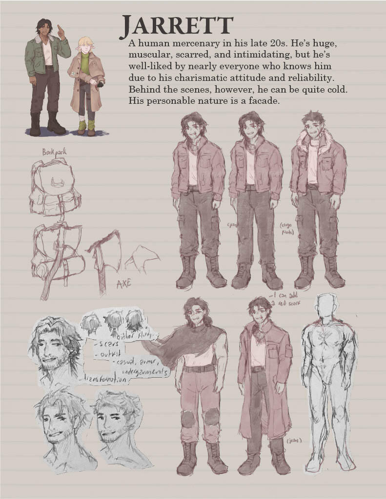 Character design process
