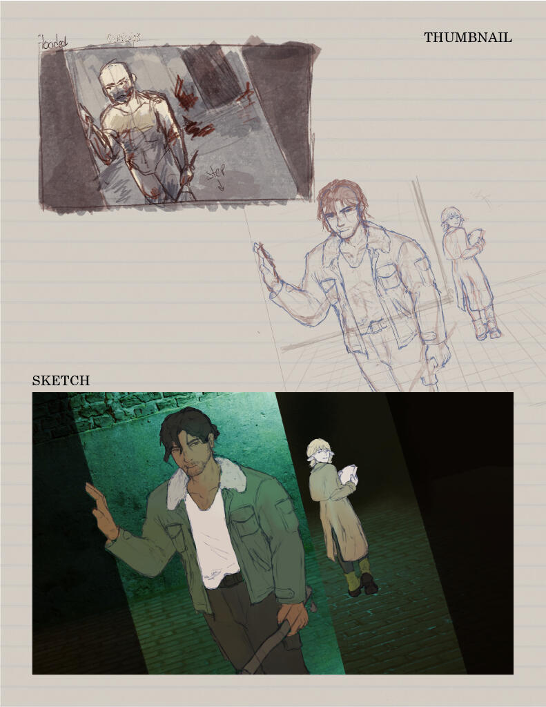 Thumbnail + Sketch