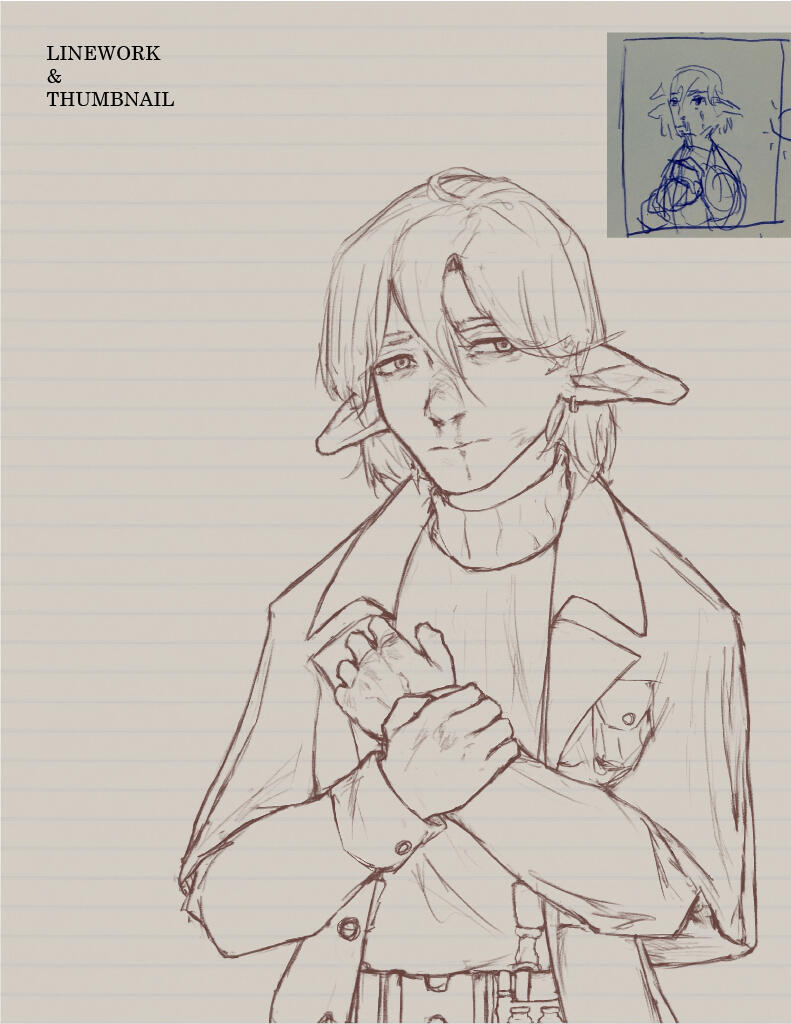 Linework + thumbnail